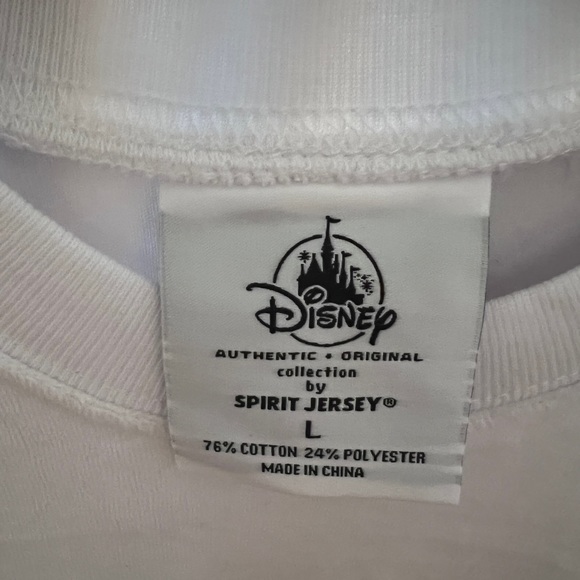 2020 Disney World Christmas White Cinderella Castle Snowflake Spirit Jersey - Picture 8 of 9